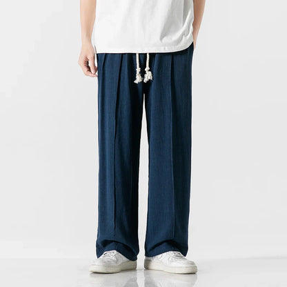 Pantalones Hombre Lino