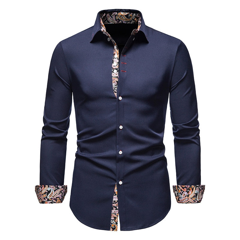 Camisa de Vestir Maison Delaro Hombre