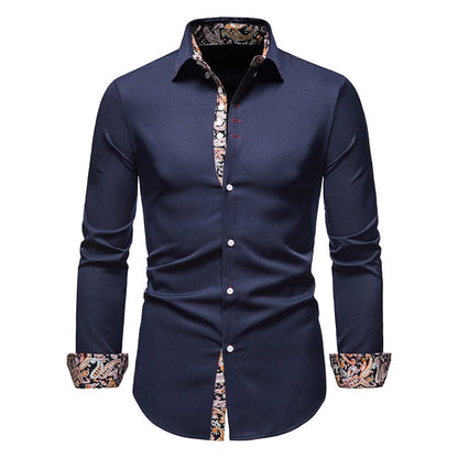 Camisa de Vestir Maison Delaro Hombre