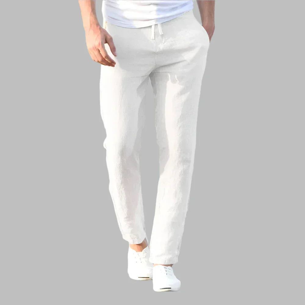 Pantalón Lino Hombre Elegance