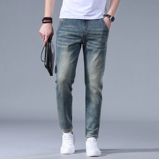 Jeans Hombre Slim Tobillo