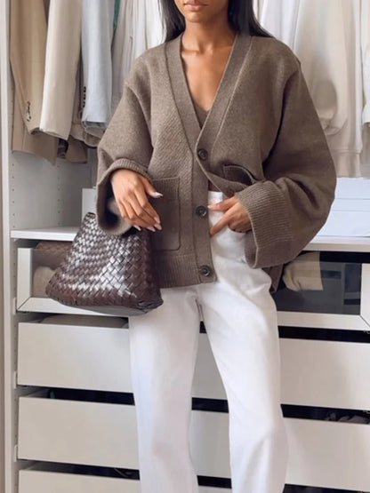 Cárdigan Mujer Punto Elegante