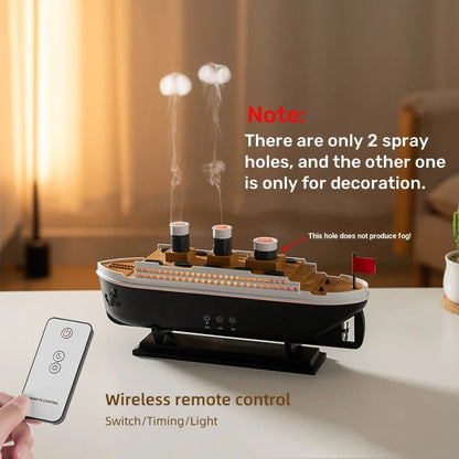 Humidificador Eléctrico Barco Aroma
