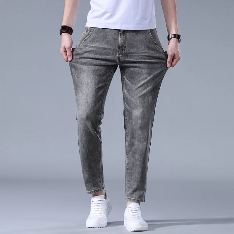 Jeans Hombre Slim Tobillo