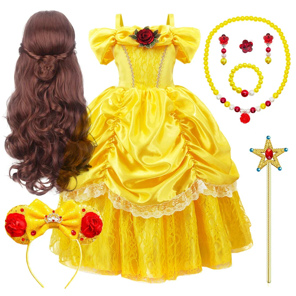 Vestido Princesa Niña Cosplay