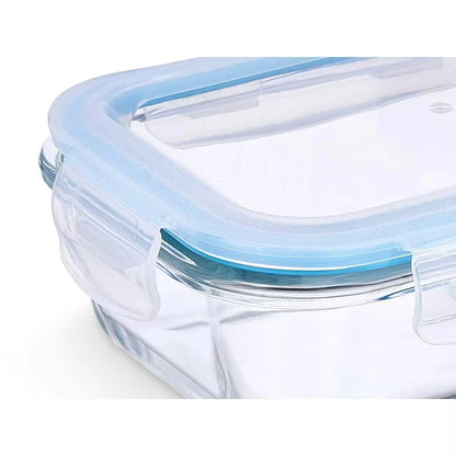 Set Recipientes Vidrio Rectangular