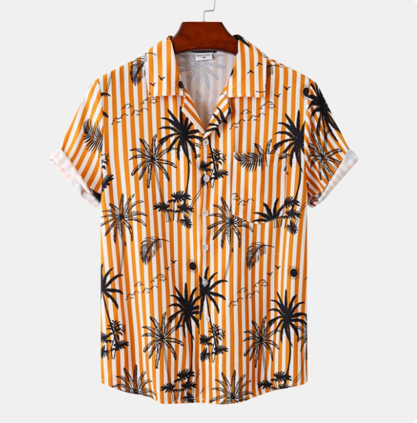 Camisa Flores Hombre Milano