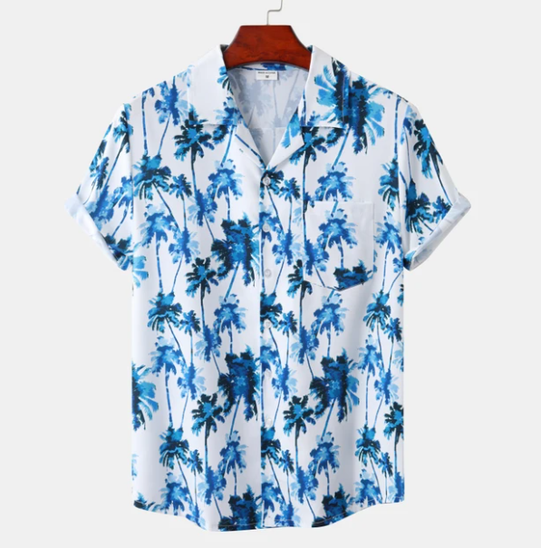 Camisa Flores Hombre Milano