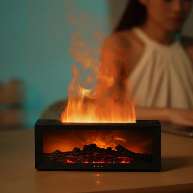 Humidificador Aromaterapia Llama LED