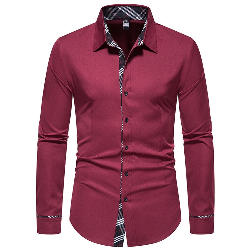 Camisa de Vestir Maison Delaro Hombre