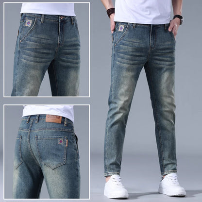 Jeans Hombre Slim Tobillo