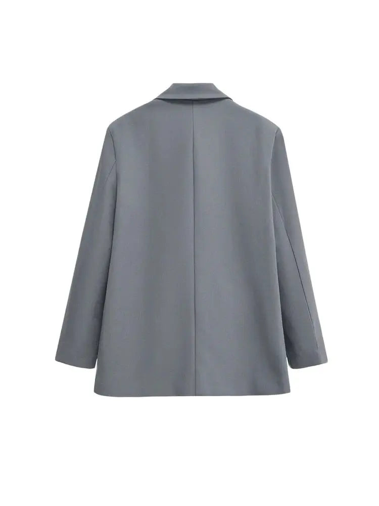 Blazer Mujer Doble Botón