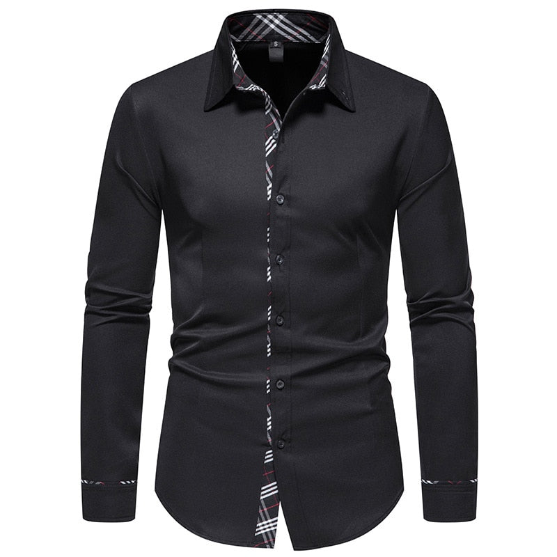 Camisa de Vestir Maison Delaro Hombre