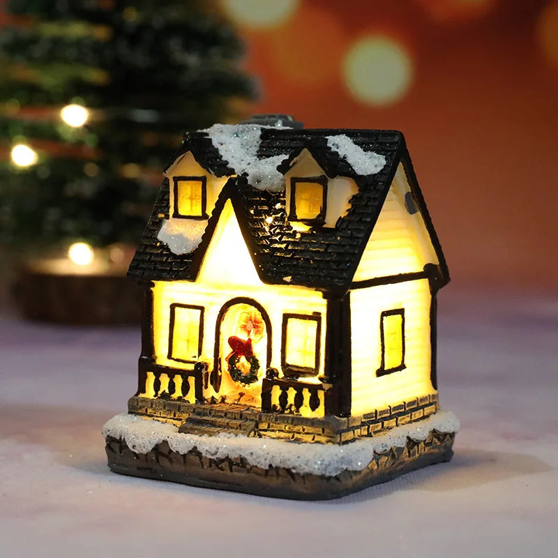 Casita Navidad LED Interior