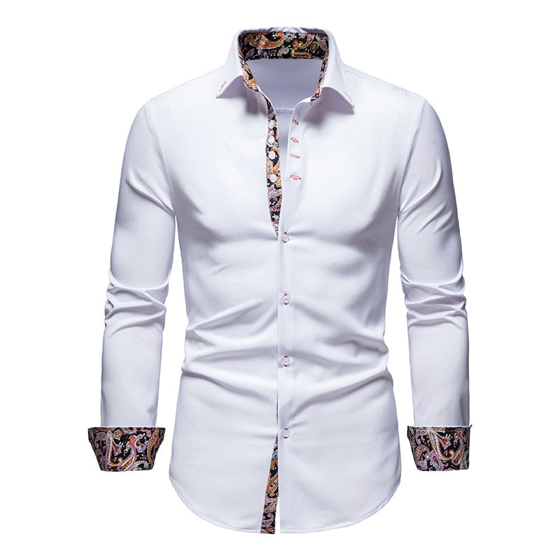 Camisa de Vestir Maison Delaro Hombre