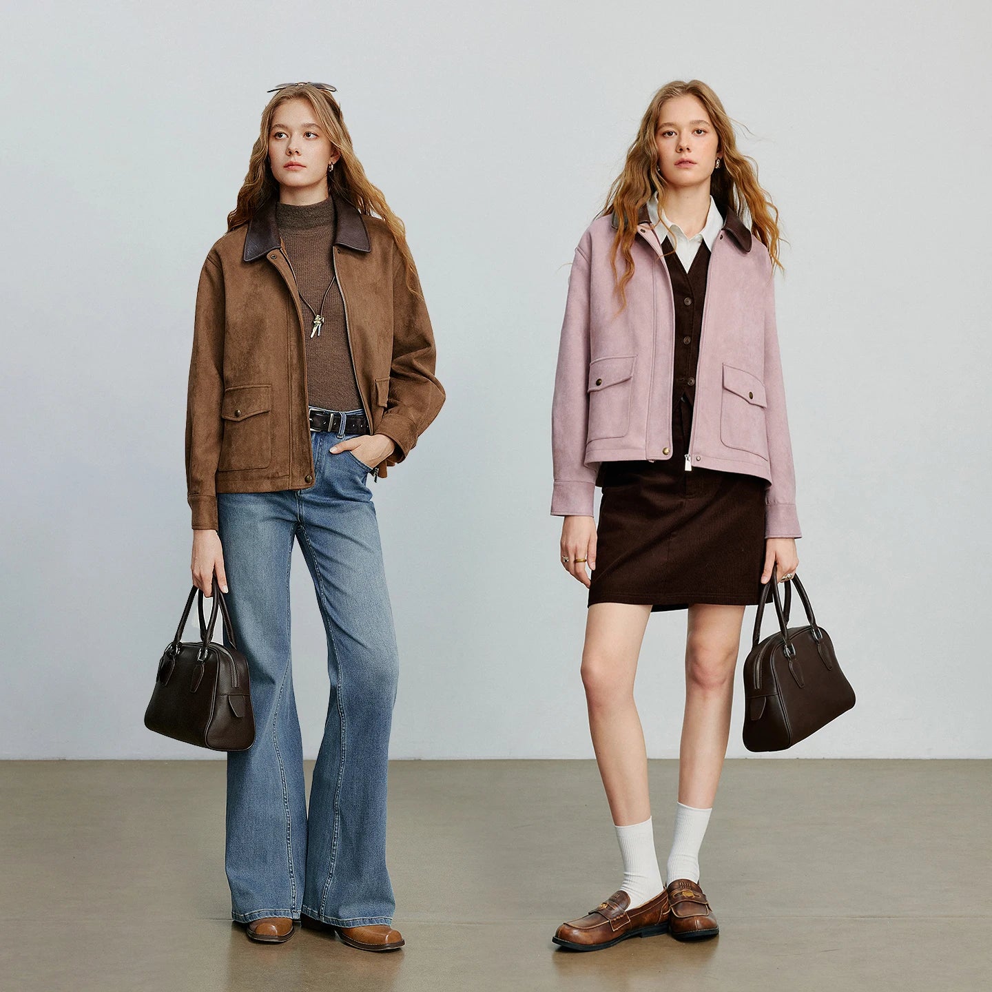 Chaqueta Mujer Ante Vintage