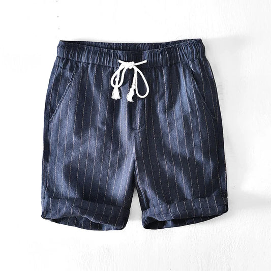 Bermudas Hombre Lino Algodón