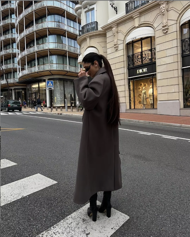 Abrigo Mujer Oversized Noëlle