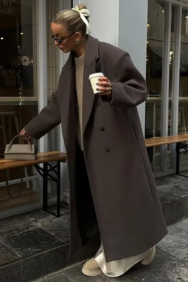 Abrigo Mujer Oversized Noëlle