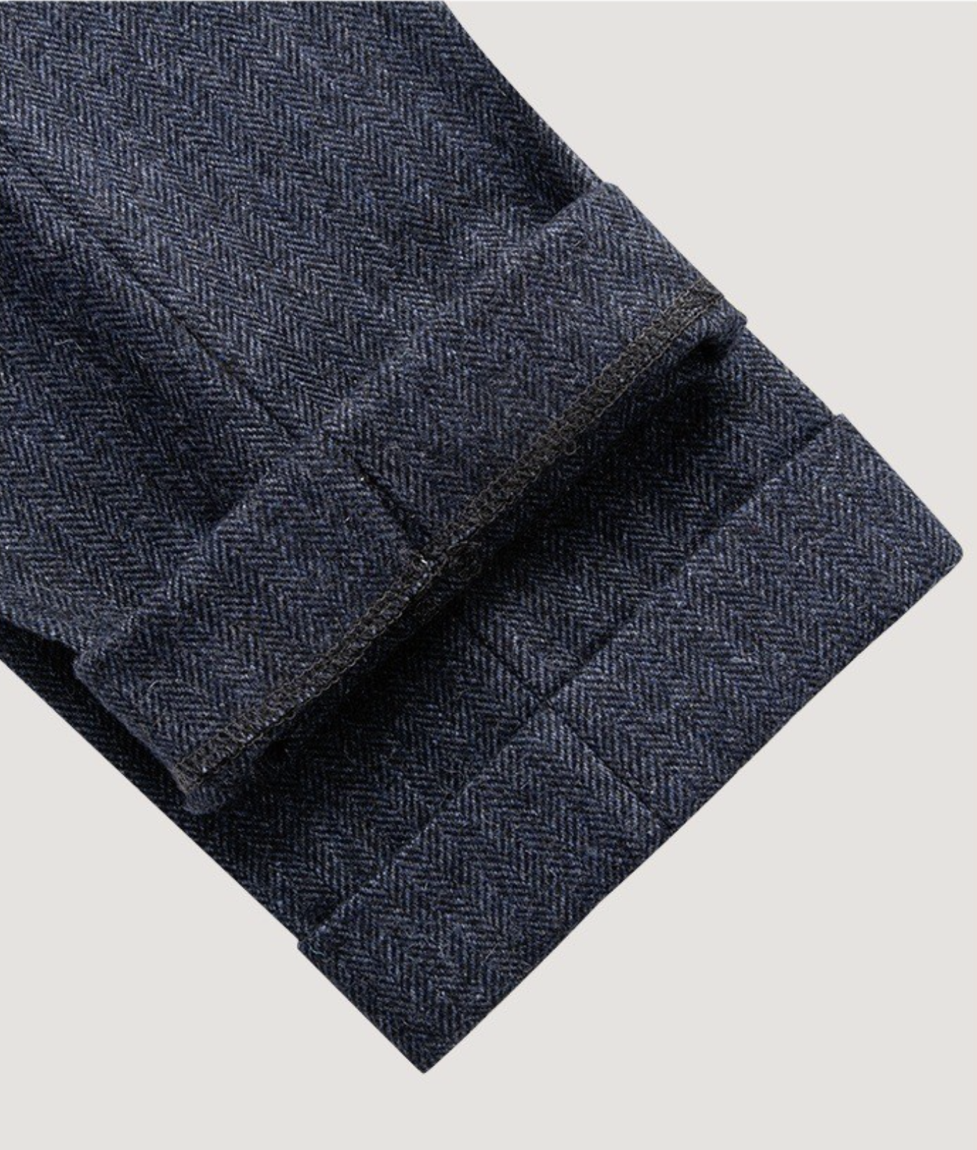 Pantalón Tweed Hombre Vintage