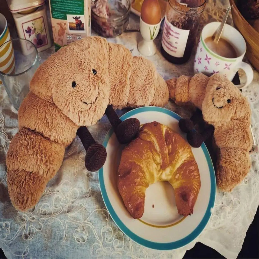 Cojín Peluche Croissant