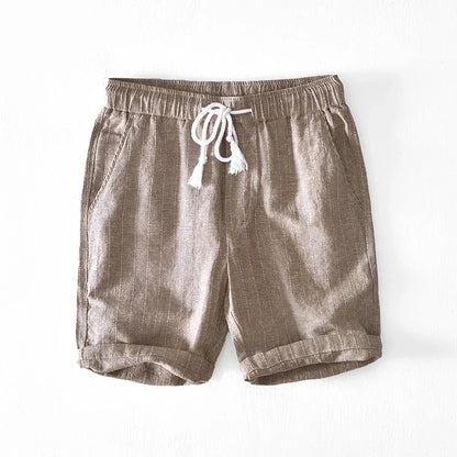 Bermudas Hombre Lino Algodón