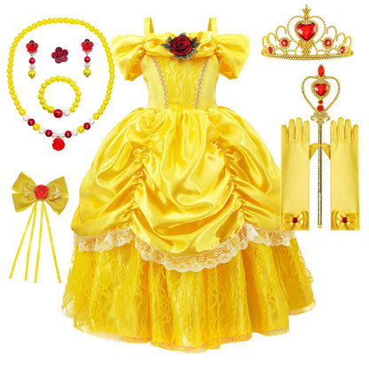Vestido Princesa Niña Cosplay