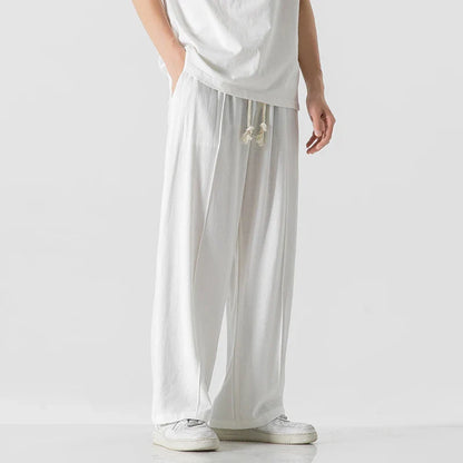Pantalones Hombre Lino