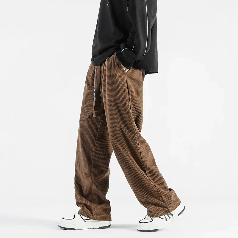 Pantalones Hombre Pana Gruesa