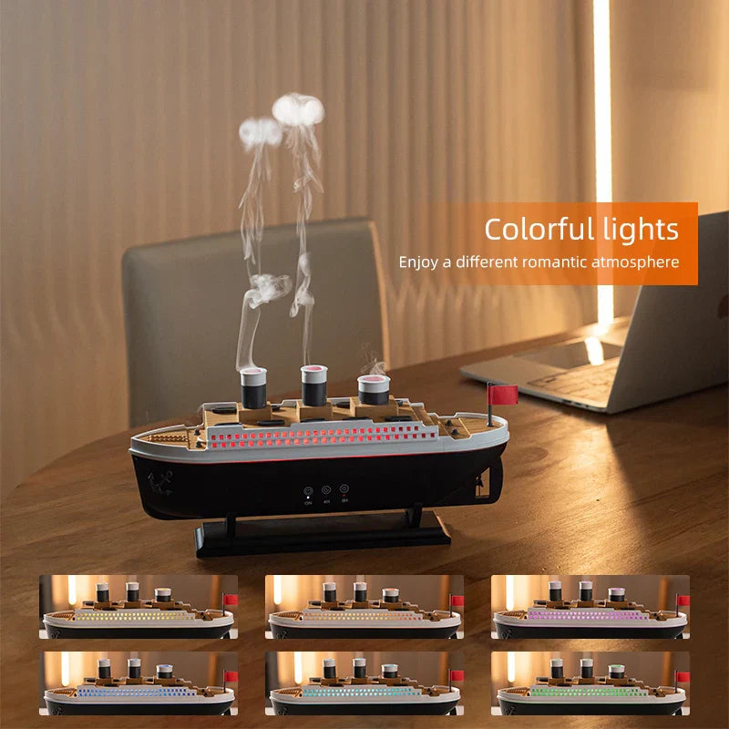 Humidificador Eléctrico Barco Aroma
