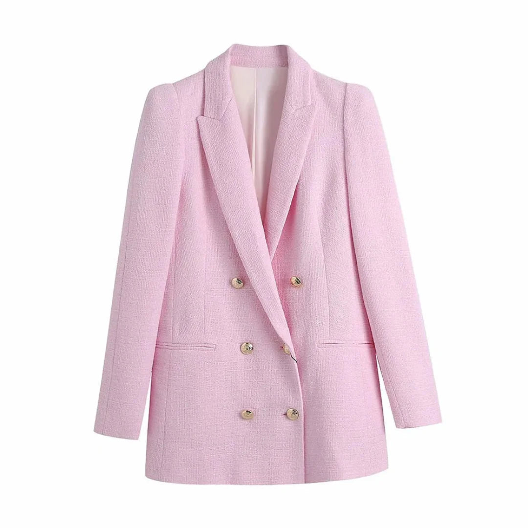 Blazer Tweed Mujer