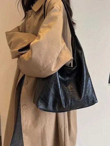 Bolso Hombro Mujer Cuero