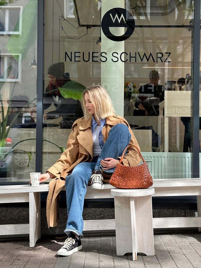 Bolso de Hombro de Piel Vegana Madeleine Amelène