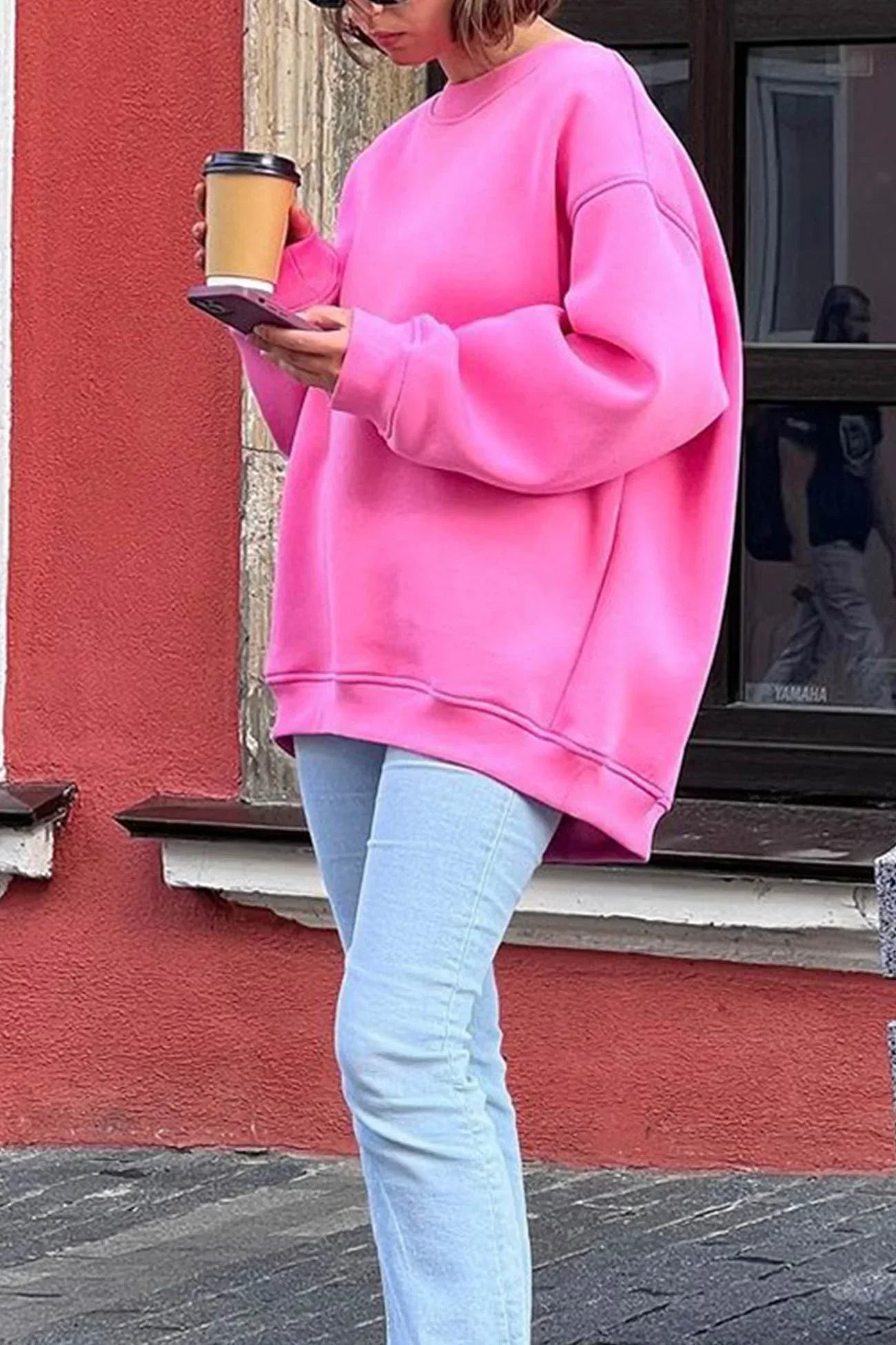 Sudadera Oversize Lola Mujer