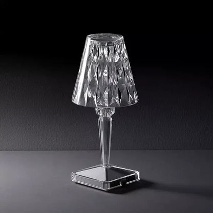 Lámpara Mesa Cristal Brillante