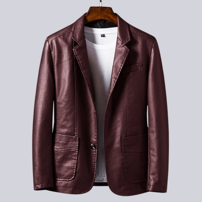 Chaqueta Cuero Hombre