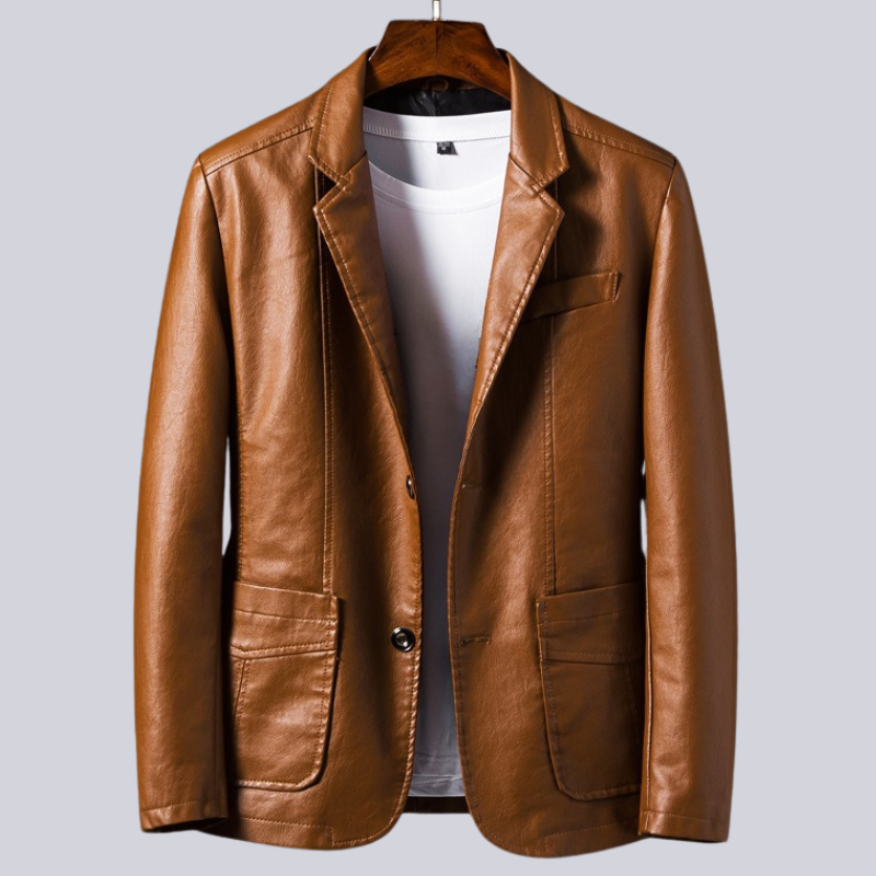 Chaqueta Cuero Hombre