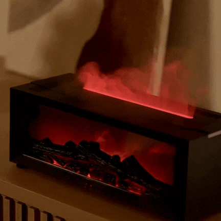 Humidificador Aromaterapia Llama LED
