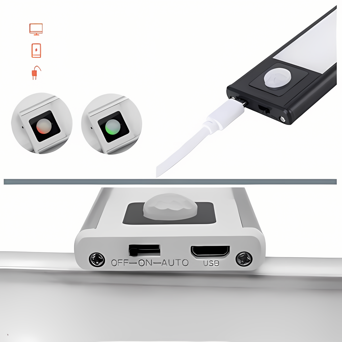Tira LED Recargable