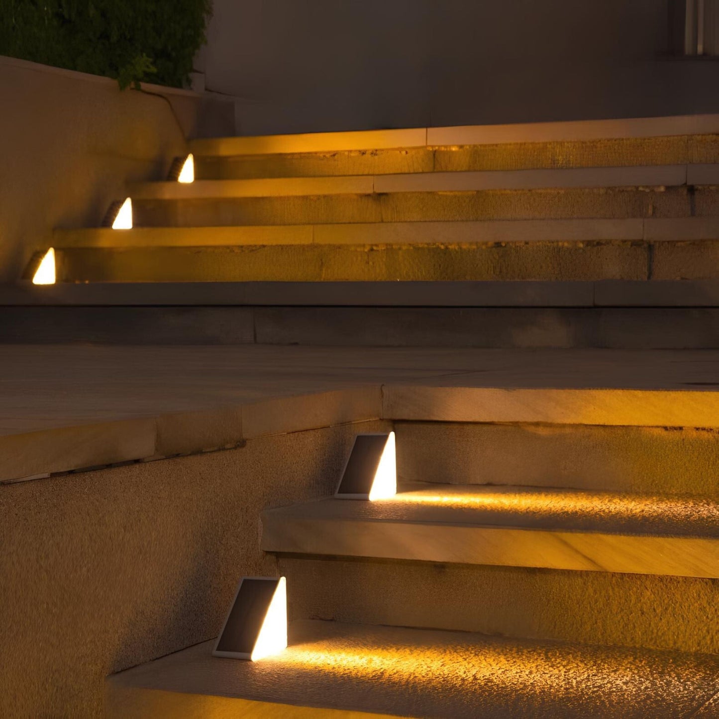 Luces Escalera Solar Exterior