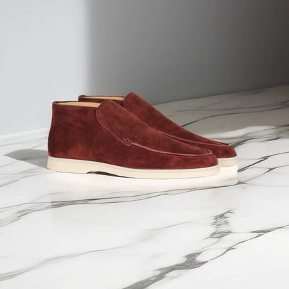 Mocasines Hombre Piel Ante