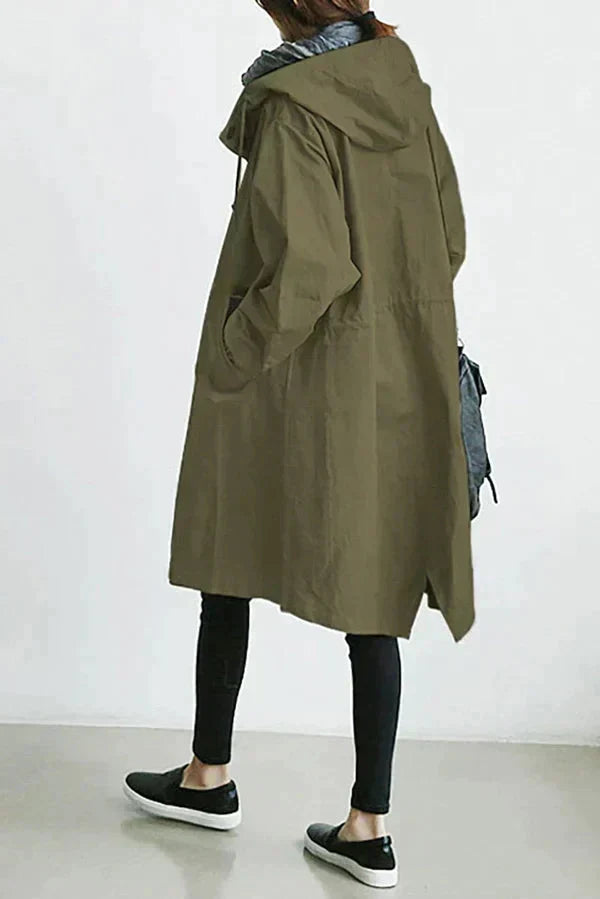 Chubasquero Mujer Capucha