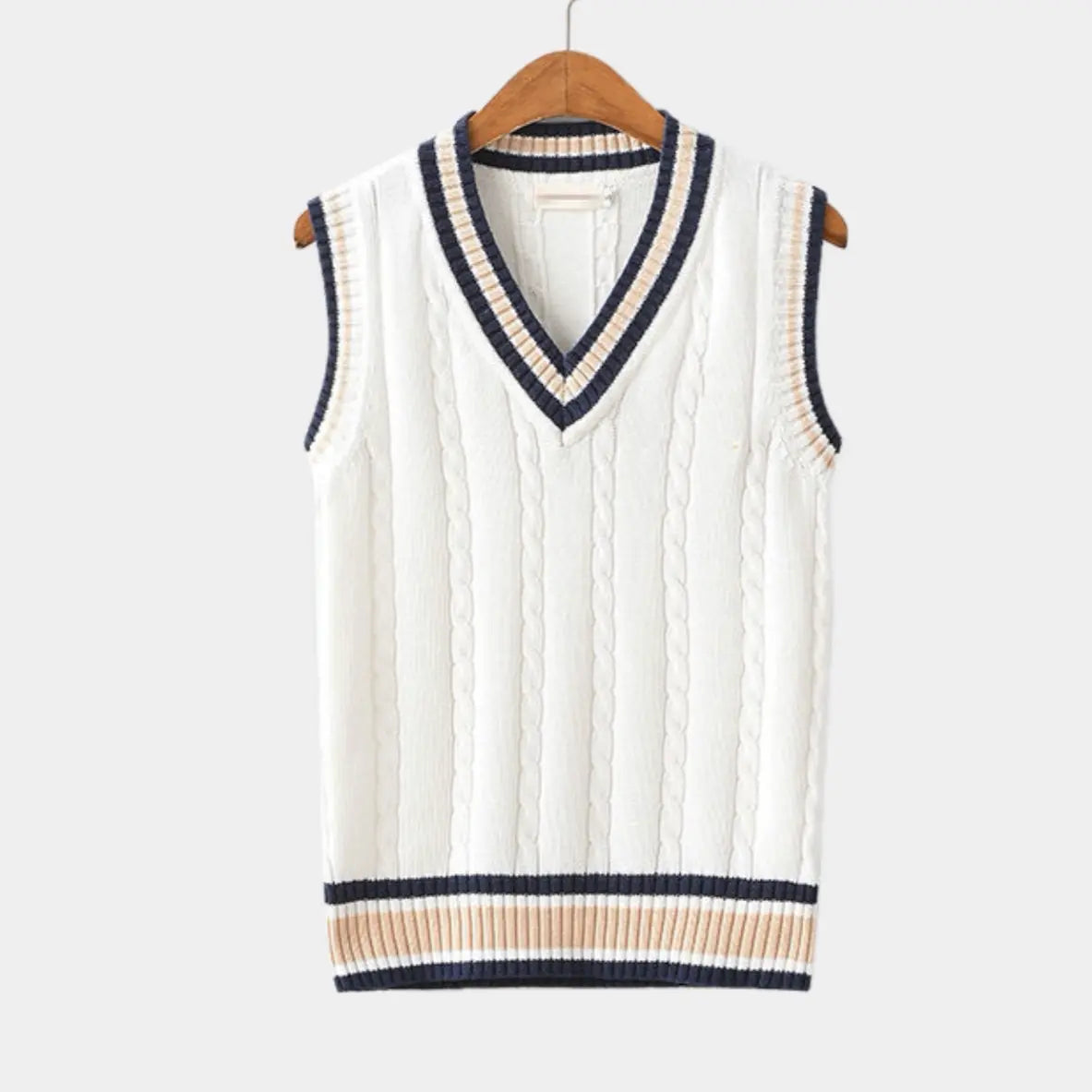 Chaleco Punto Cuello V