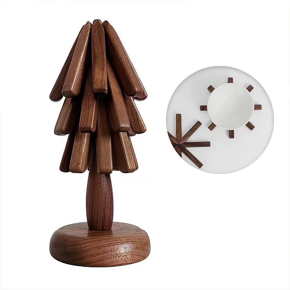 Posavasos Madera Nogal