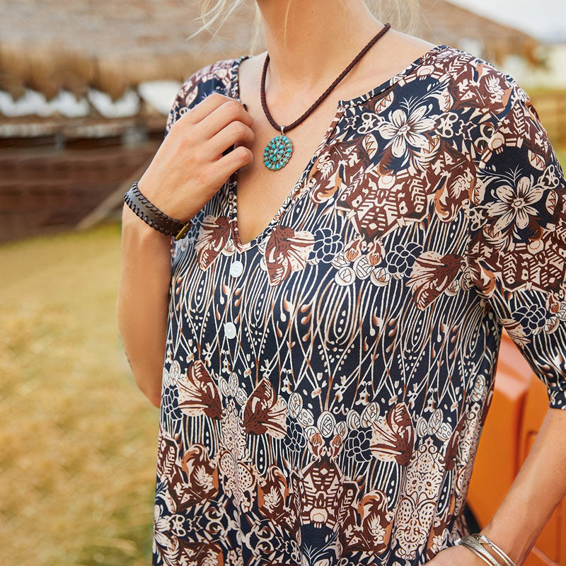 Vestido Mujer Vintage