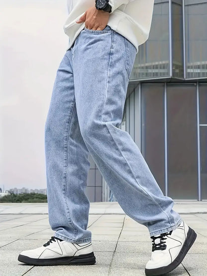 Jeans Hombre Corte Recto
