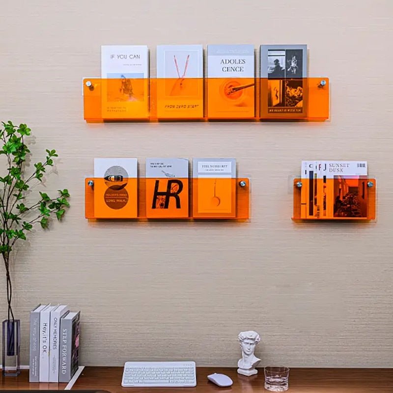 Estantería Pared Acrílico