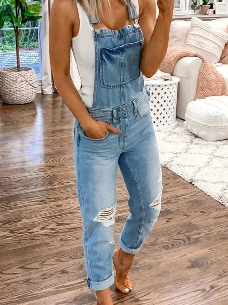 Mono Vaquero Mujer Sin Mangas