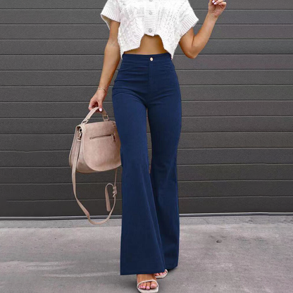 Pantalón Mujer Flare Elegante