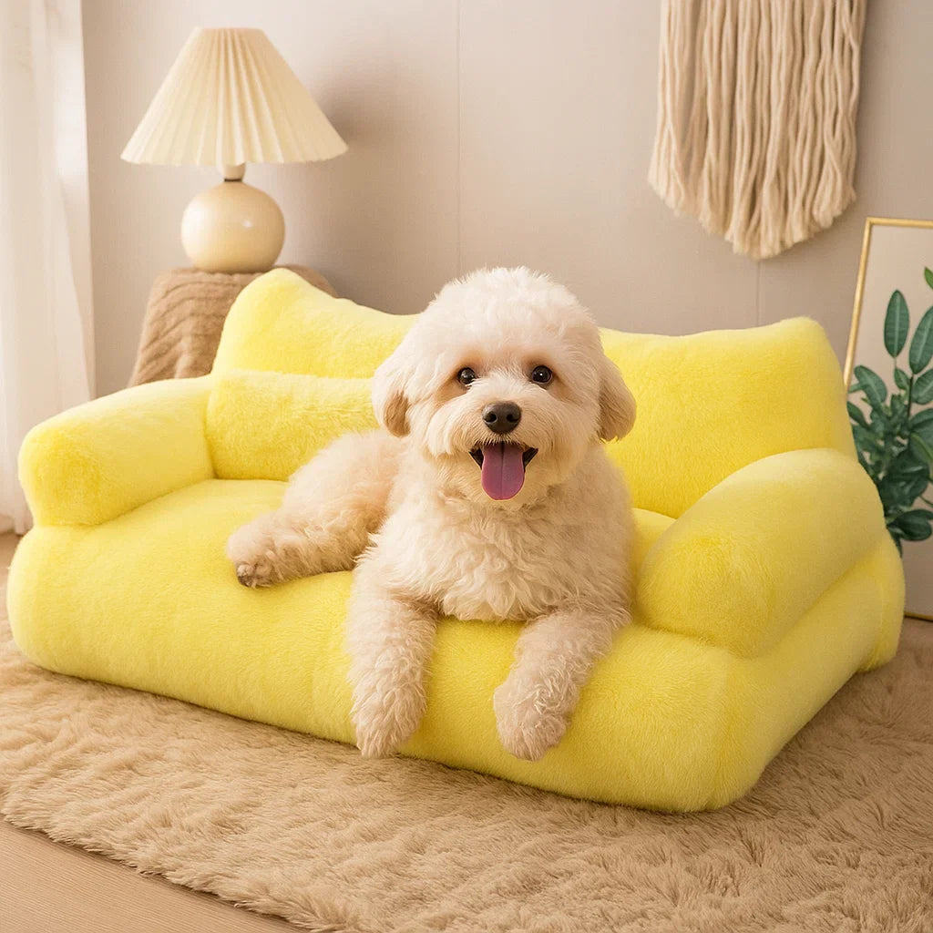 Sofá Perro Elegante Confort